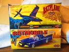 Batman Batplane and Batmobile Action Pak - 2 Complete Model Kit Sets, Sealed