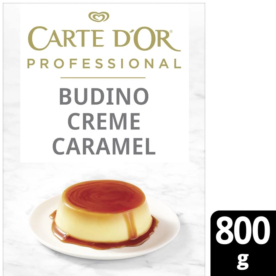 Budino Cream Caramel Carte D'Or gr.800 Carte d?Or preparato per Budino Caramel