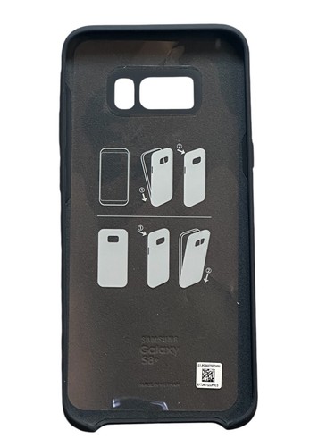 Genuine Samsung Galaxy S8+ Plus Silicone Phone Case Cover Dark Grey EF-PG955TBEG - Picture 4 of 4