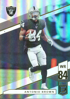 ELITE Antonio Brown RAIDERS PATRIOTS CMU Chippewas