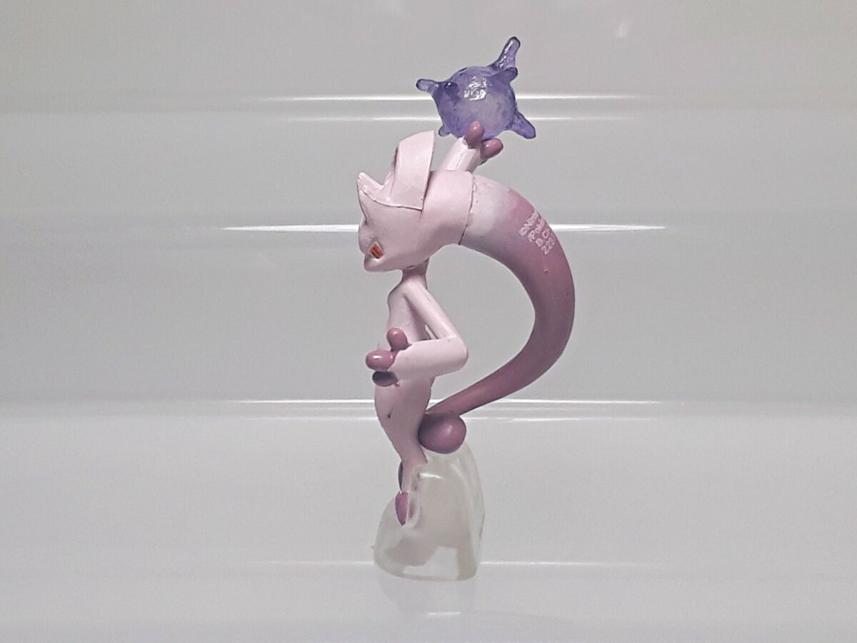 Mega Mewtwo Y Pokemon Motion Gallery XY Figure Bandai Candy Toy Japan G03  2.2in