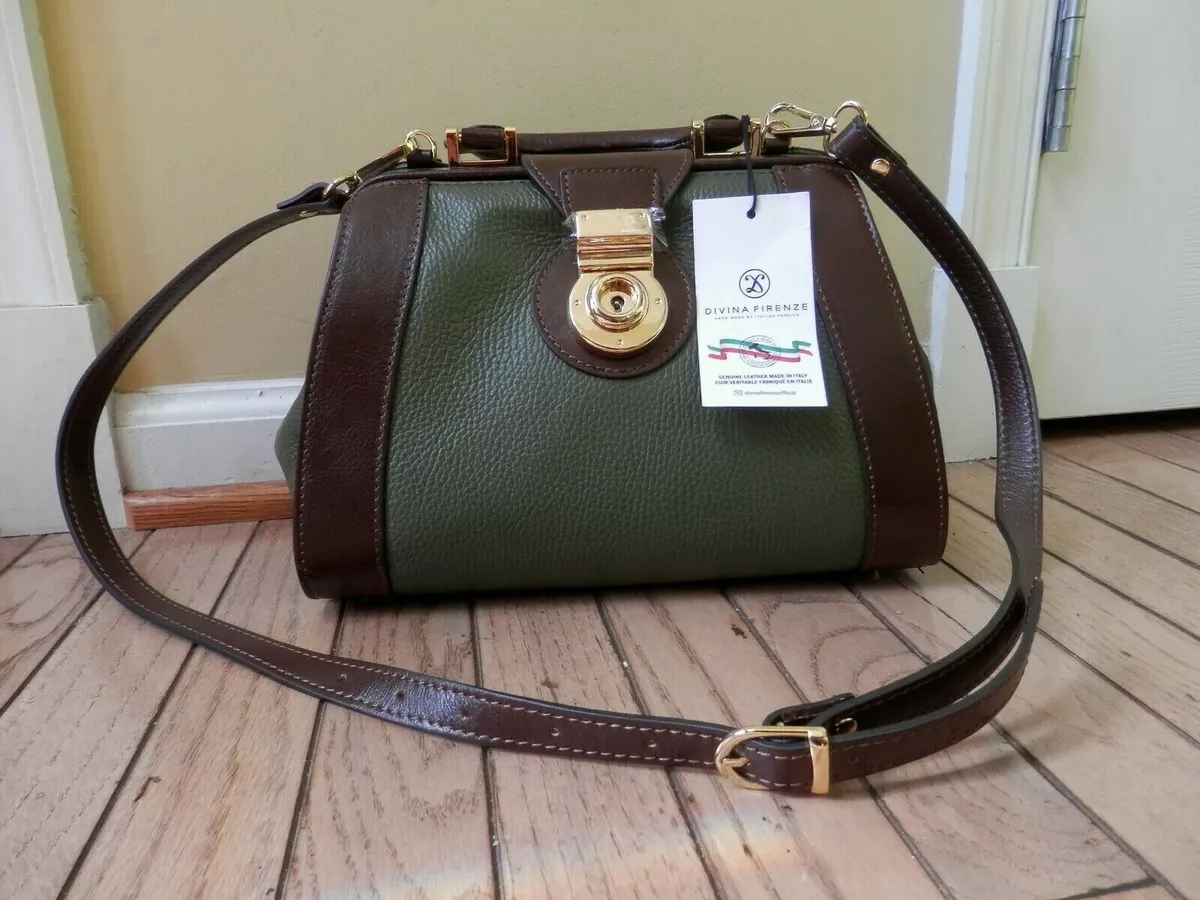 Divina Firenze Leather Crossbody Bucket Purse - NWT | Bucket purse, Leather  crossbody, Purses