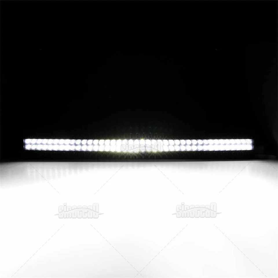 52'' Strobe LED Light Bar+Roof Mount+Wire 4 Modes For 1966-1996 Ford Bronco/F150 - Изображение 4 из 4