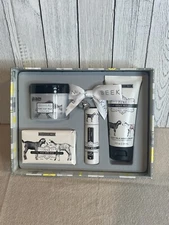 BEEKMAN 1802 GOAT MILK 4-PIECE GIFT SET ~ SOAP, LIP BALM, CREAMS ~ NIB