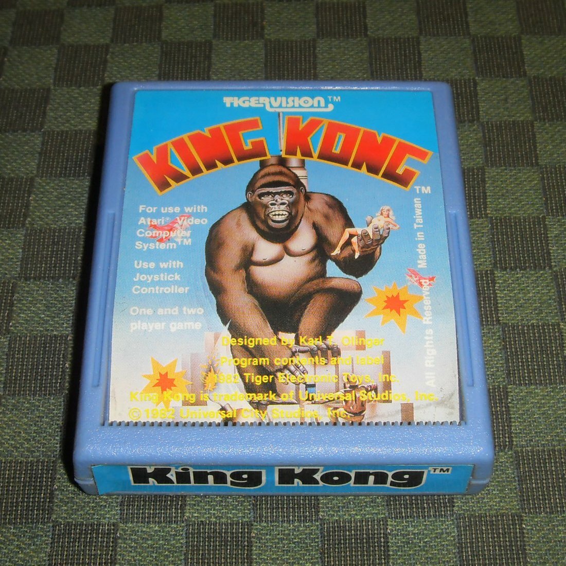 ABSOLUMENT NEUF : KING KONG pour Atari 2600 VCS Pal / Sécam TIGERVISION