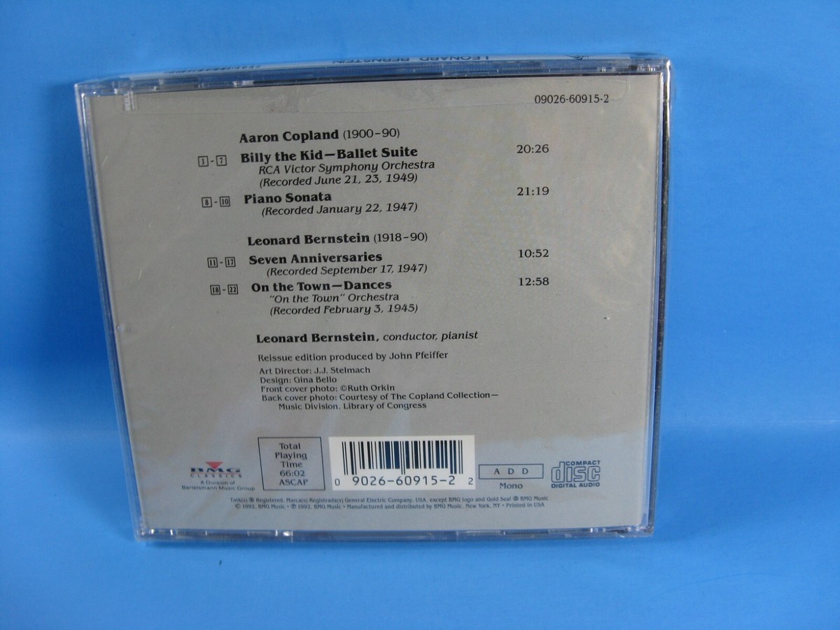 Leonard Bernstein: The Early Years (CD, Jan-1992, RCA) for sale Leonard Bernstein: The Early Years (CD, Jan-1992, RCA) for sale