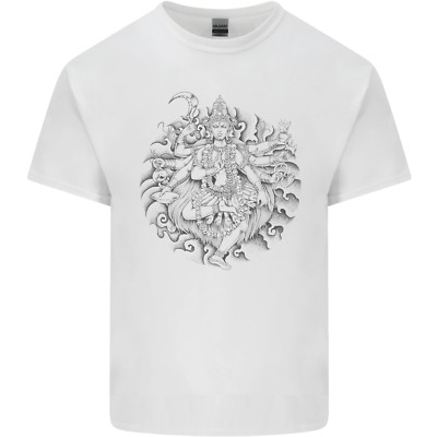 Göttin Shiva Hindu Gott Hinduismus Religion Herren Baumwolle T-Shirt Top