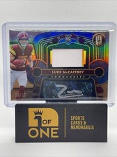 2024 Panini-Gold Standard RC Patch Auto #8/10 - Luke McCaffrey - Commanders 