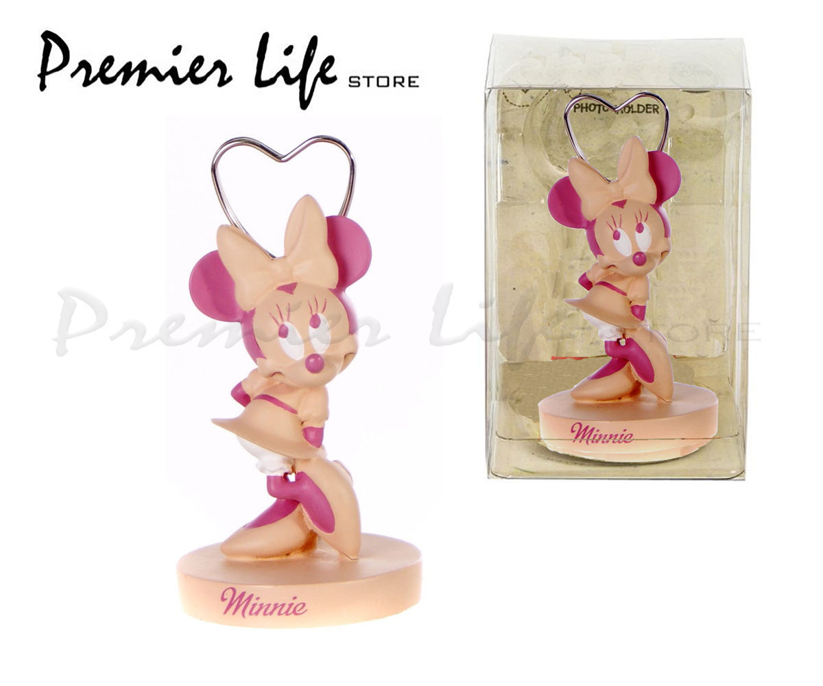 Minnie Mouse Photo Clip Photograph Holder Figurine - Disney - Posh Paws