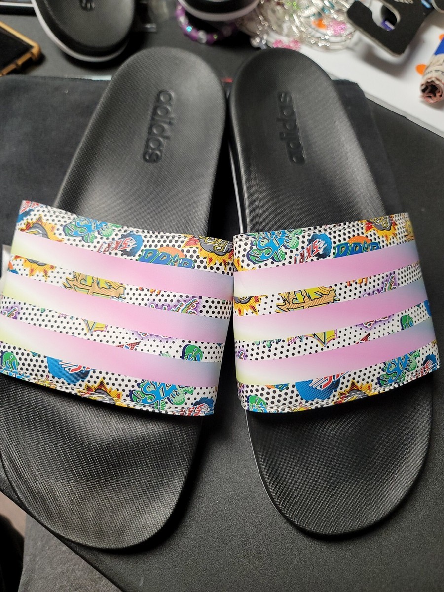 Adidas Adilette Comfort GW5039 Multicolor Slip-On Slide  display picture 2