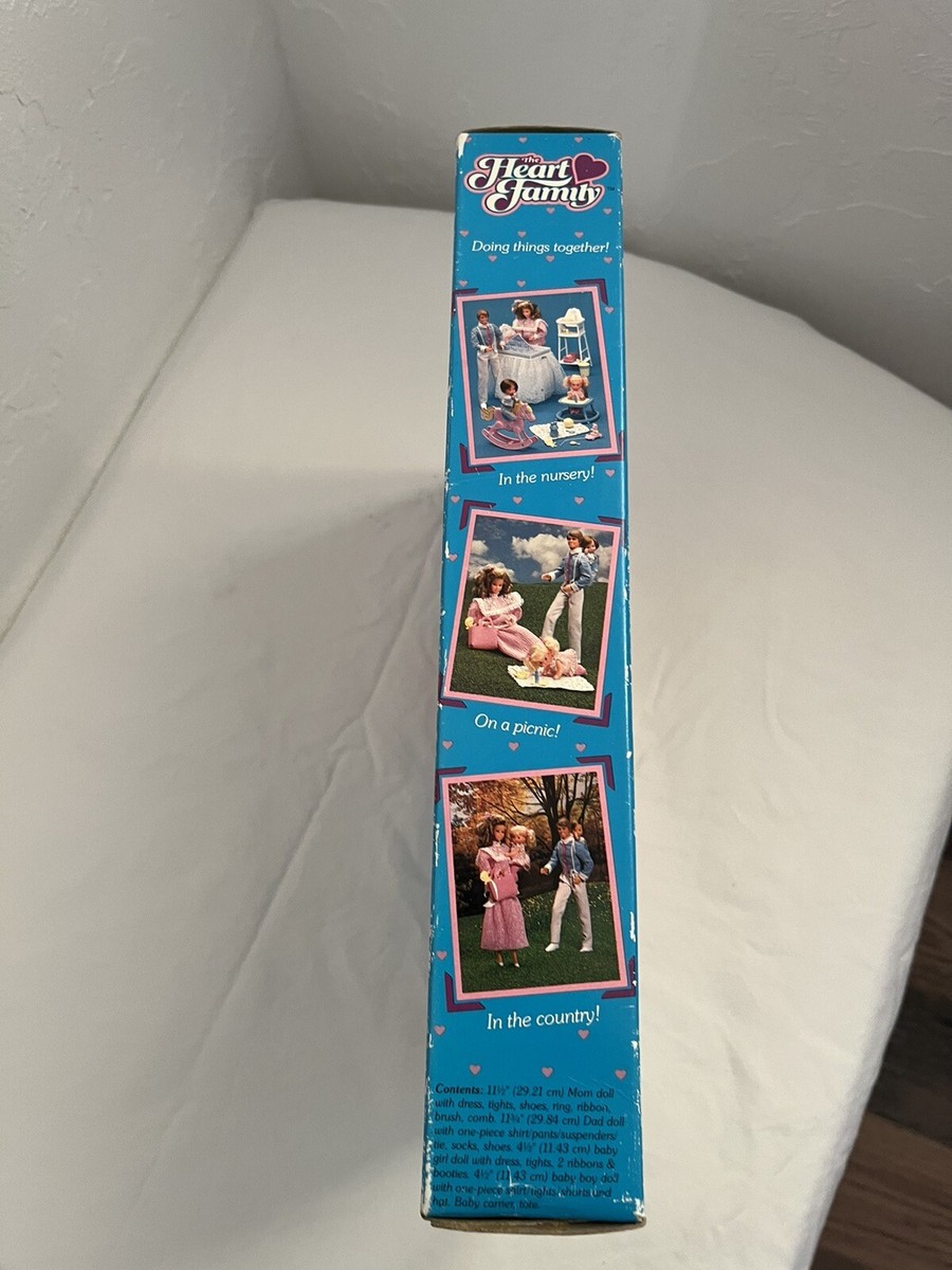 Vintage 1984 Mattel Mom, Dad, & Babies Deluxe Set 9439