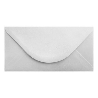 Briefumschläge Alabaster 110 mm x 220 mm gummiert DL - 110 g/m² Papier