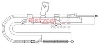 Metzger Seilzug, Feststellbremse 17.1071 FüR Toyota