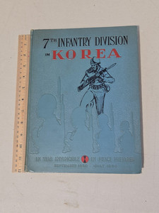 7th INFANTRY DIVISION IN KOREA September 1950 - July 1954 Korean War EXCELLENT