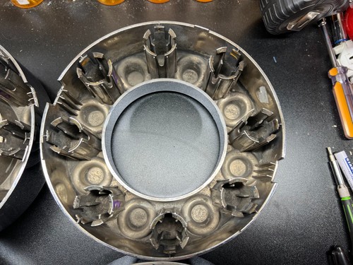 SET OF 4 OEM CHROME WHEEL CENTER CAPS 05-16 FORD F250 F350 SRW 4X4 SUPER DUTY - Picture 22 of 23