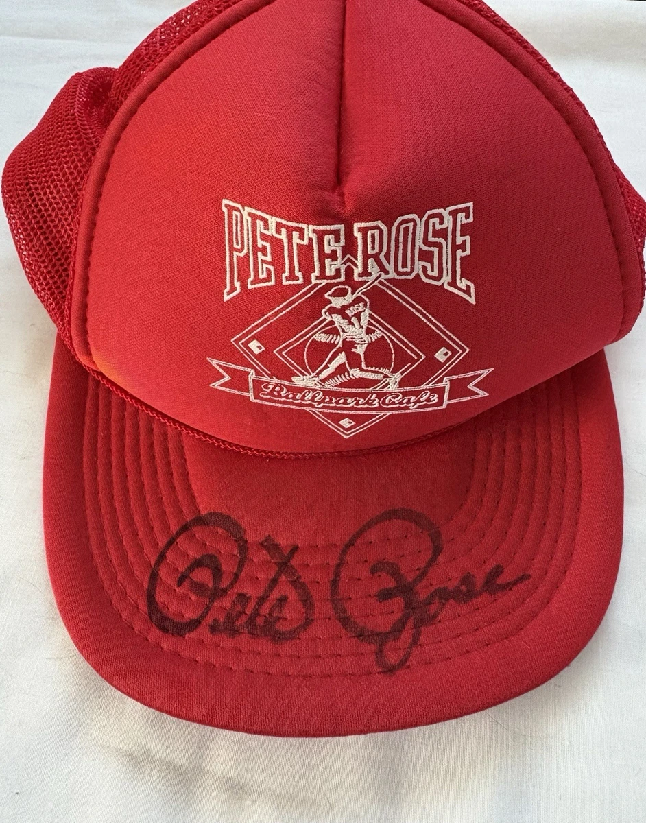 ✿ Pete Rose サイン入りキャップ＆ボールセット 新品/未使用 超レア品 Pete Rose Baseball MLB Original Autographed Hats for sale | eBay