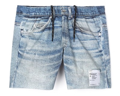SATISFY PeaceShell  5'' Unlined Shorts, Digital Denim, Size 2 (Medium)
