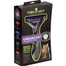 FURminator Undercoat deShedding Tool for Medium/Large Long Hair Cats Over 4.5 kg