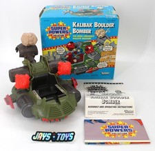 Vintage 1985 DC Super Powers Kalibak Boulder Bomber Kenner Complete In Box