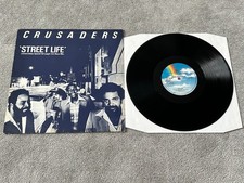 CRUSADERS - STREET LIFE / NM UK 12" VINYL MAXI SINGLE MCAT513 ULTRASONIC CLEANED