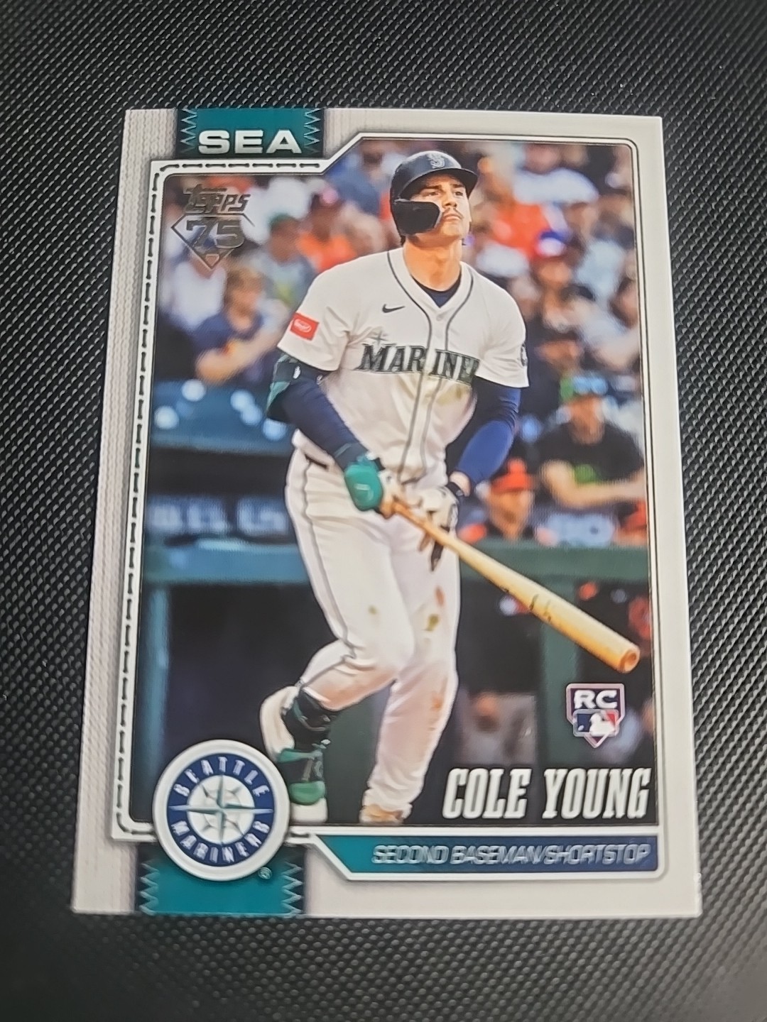 2026 Topps Series 1 #129 Cole Young - Seattle Mariners RC