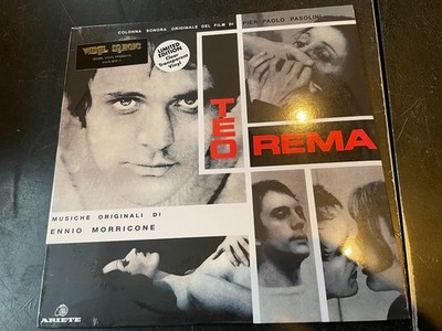 TEOREMA (Ennio Morricone, Mozart) Ariete Ltd Clear Vinyl Soundtrack LP SEALED