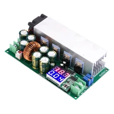 DC12-80V 20A Digital Adjustable Step Down Buck Voltage Regulator Power Module US