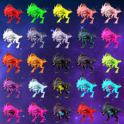 REAPER Event Colors Solids and Combos Ark Survival Ascended PVE