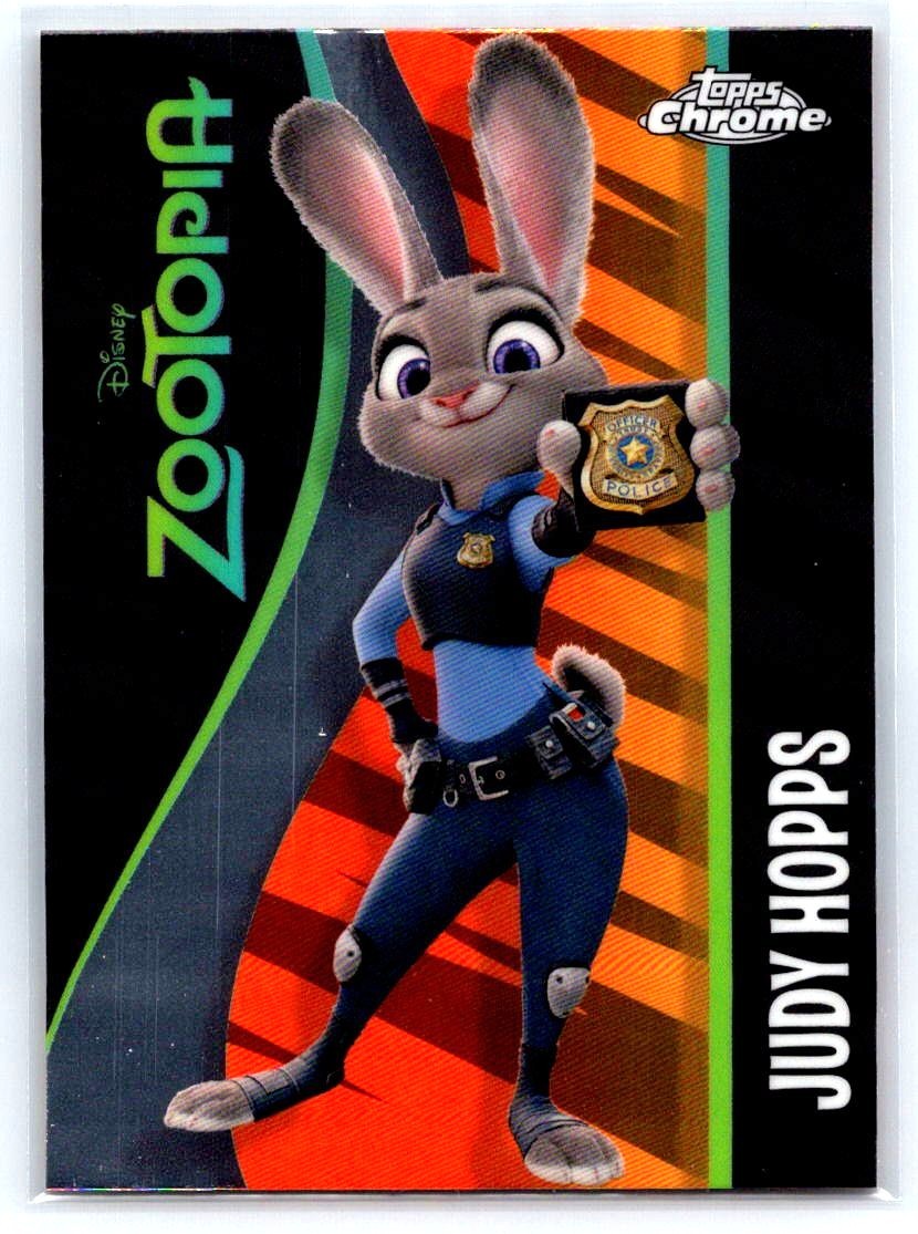 Judy Hopps 2025 Topps Chrome Disney #168 Base Price Guide - Sports