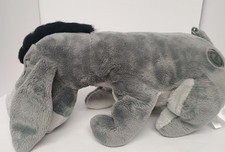 Disney Eeyore Plush 15" Winnie the Pooh Gray Detachable Tail Stuffed Animal