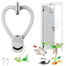 CATPICK Interactive Cat Toys for Indoor Cats Automatic Electric Flying Bird F...