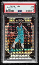 2017-18 Panini Prizm Mosaic Malik Monk #36 PSA 9 MINT 1b9b