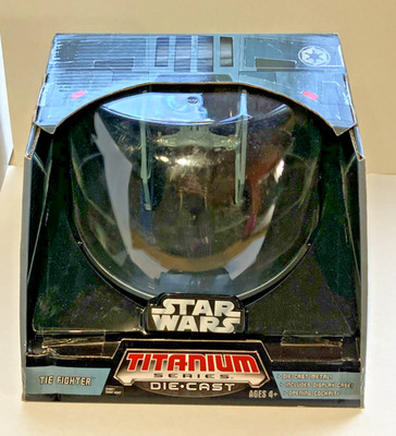 Star Wars Die Cast Titanium Series TIE Fighter 7'' BRAND NEW