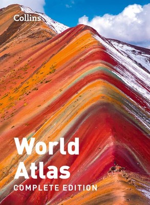 Collins World Atlas: Complete Edition, Hardcover by Collins Maps, Brand New, ...