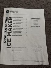 GE Profile Opal 2.0 Ultra Nugget Ice Maker with Scale Inhibiting Filter