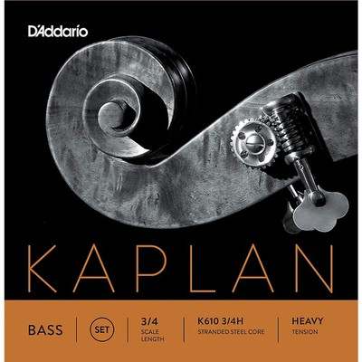 D'Addario Kaplan Series Double Bass String Set 34 Size Heavy