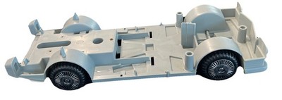 Vintage Kenner 1984 Ghostbusters Ecto 1 Chassis & Wheels