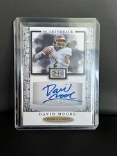 2021 SAGE Premier Draft DAVID MOORE Rookie Autograph Black Central Michigan A199