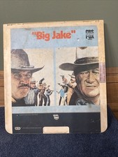 "Big Jake" CED Video Disc Movie Film Western John Wayne Boone 1971