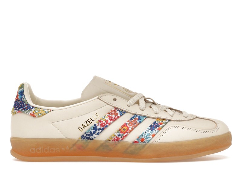 adidas Liberty London x Gazelle Indoor Floral Embroidery - Off