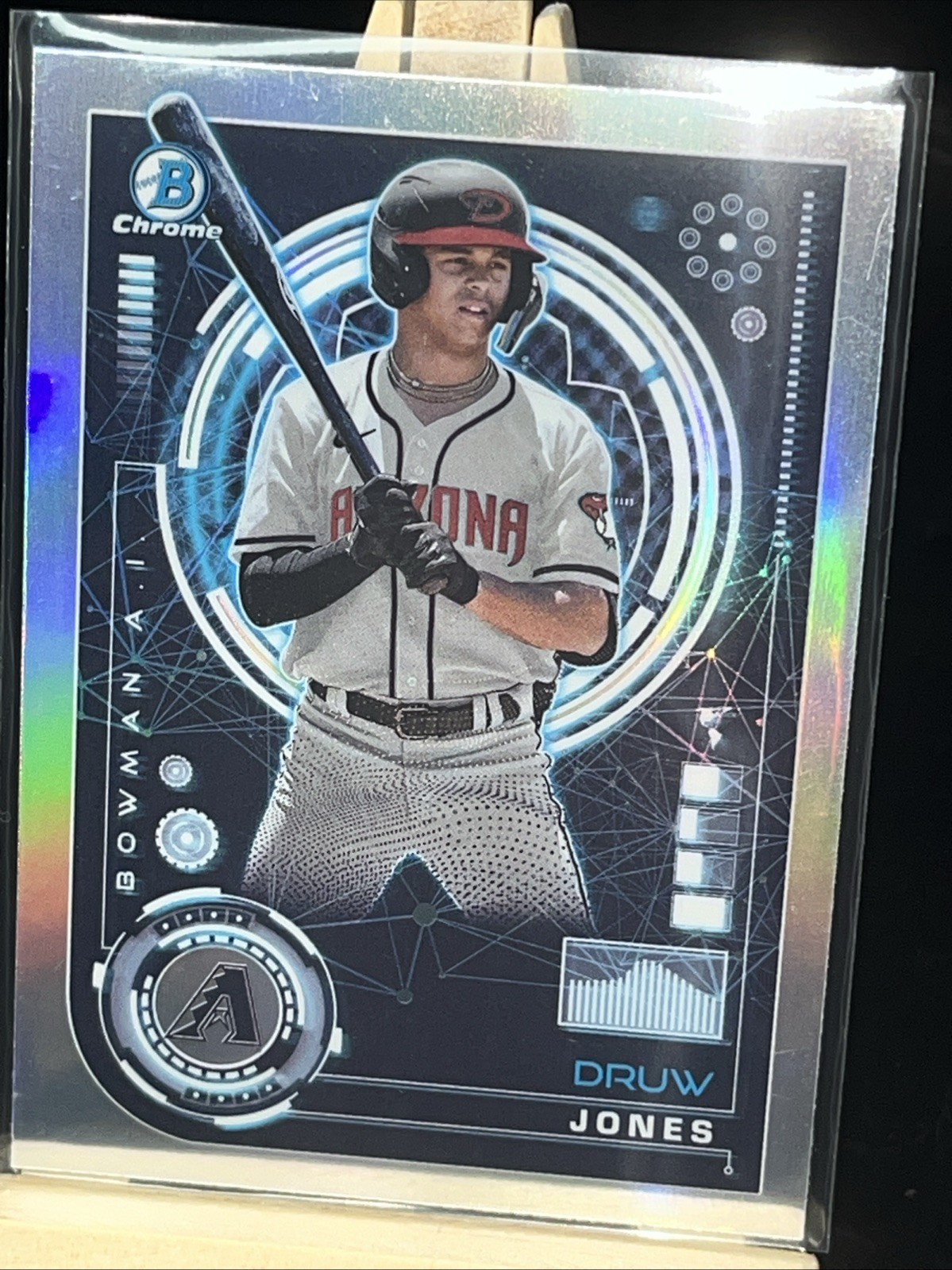 Druw Jones  2024 Bowman - Bowman Ai #BAI-7 (RC)