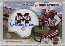 2010 Upper Deck NCAA Sweet Spot Rookie Signatures /400 Anthony Dixon Auto 1dm4