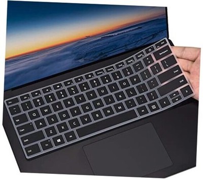 Keyboard Cover for 2023-2019 Microsoft Surface Laptop 6/5/4/3 & Surface Black