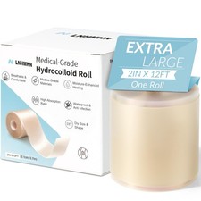 Hydrocolloid Roll Bandages, Extra Long Cut-to-Size Pimple Patch Tape for Face...