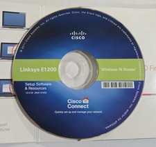 Linksys E1200 Setup CD Software  Resources For Cisco Wireless Router