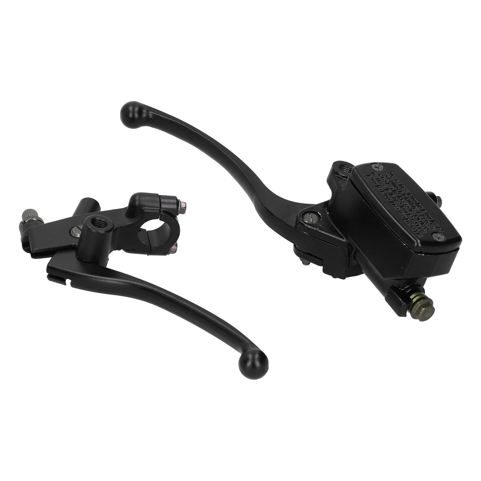 22mm Universal Motorcycle Hydraulic Brake Clutch Lever Assembly Black CNC