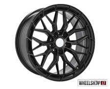 Jantes en alliage FF19 Style R18 5x120 4x 18 pouces 8J ET35 noir satiné...