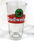 Anheuser-Busch  Budweiser 3 Beer Glasses Nice — photo 2
