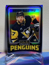 2024-25 O-Pee-Chee PLATINUM Hockey BRYAN RUST #R54 RETRO RAINBOW SP