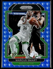 2021-22 Panini Prizm #43 Marcus Smart NBA 75th Anniversary SSP